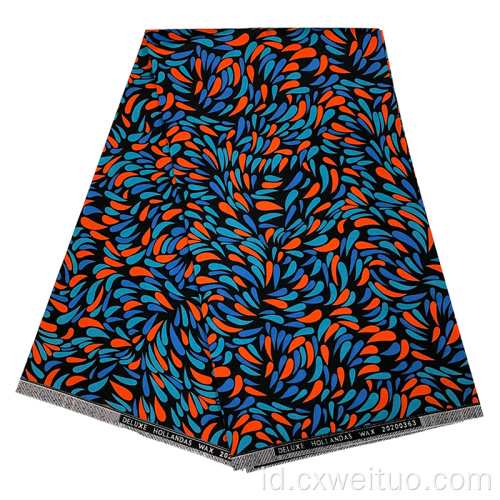 Ankara Print Batik Fabric 100% Polyester Fabric